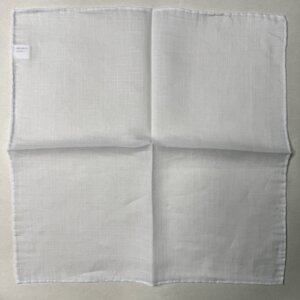 チーフ リネン 白