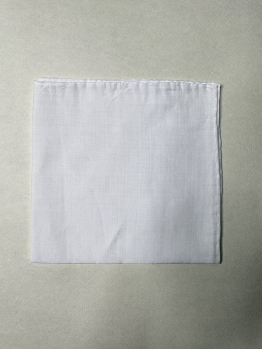 チーフ リネン 白 - 画像 (3)