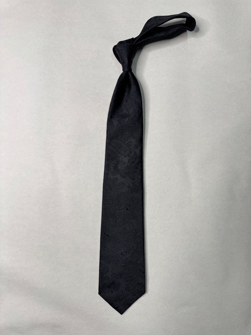 ペイズリー無地 ブラック - 画像 (2)